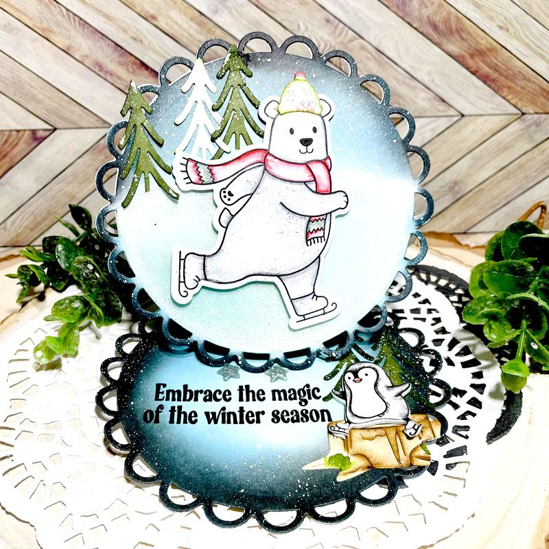 phrases4skaters Clear Stamp Set