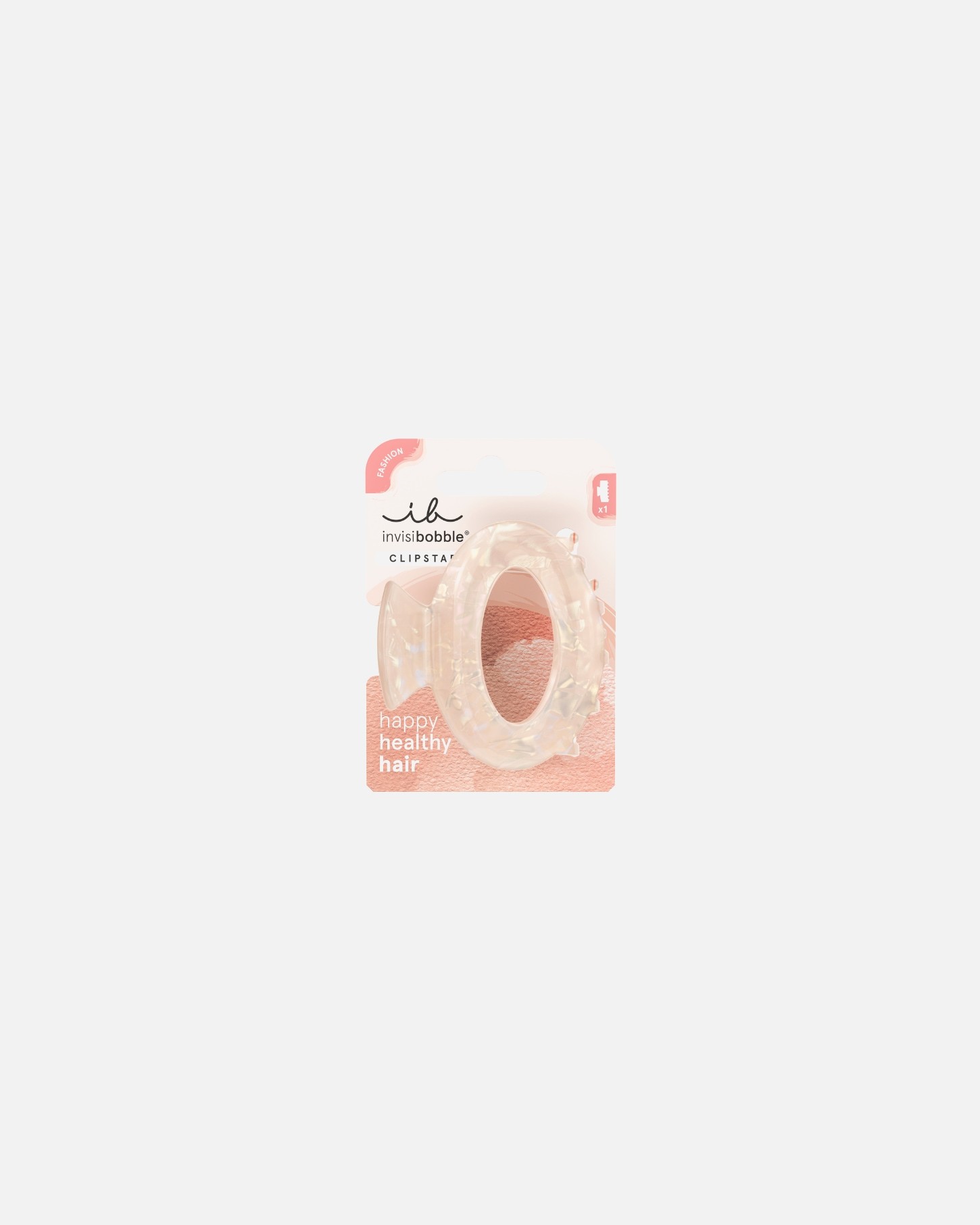 Nevidljiva kopča za kosu Clipstar Rosy Bliss - 1 komad