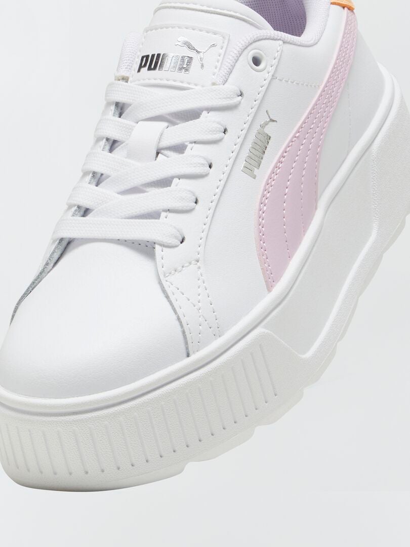 'Puma' 'Karmen' platform sneakers - wit