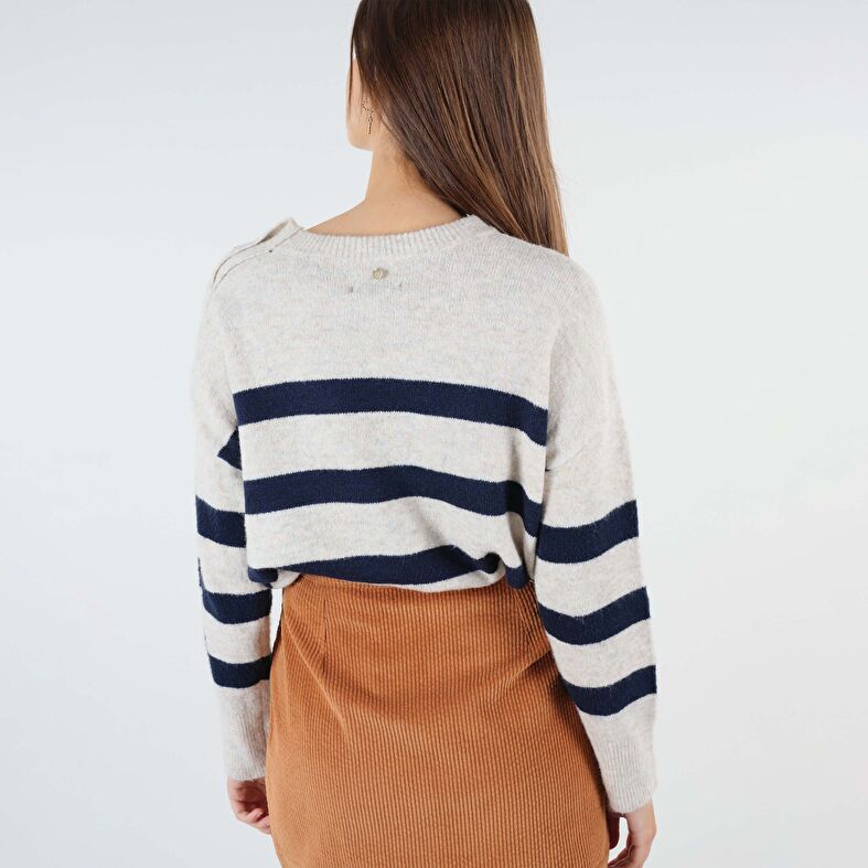 Beige genser til dame