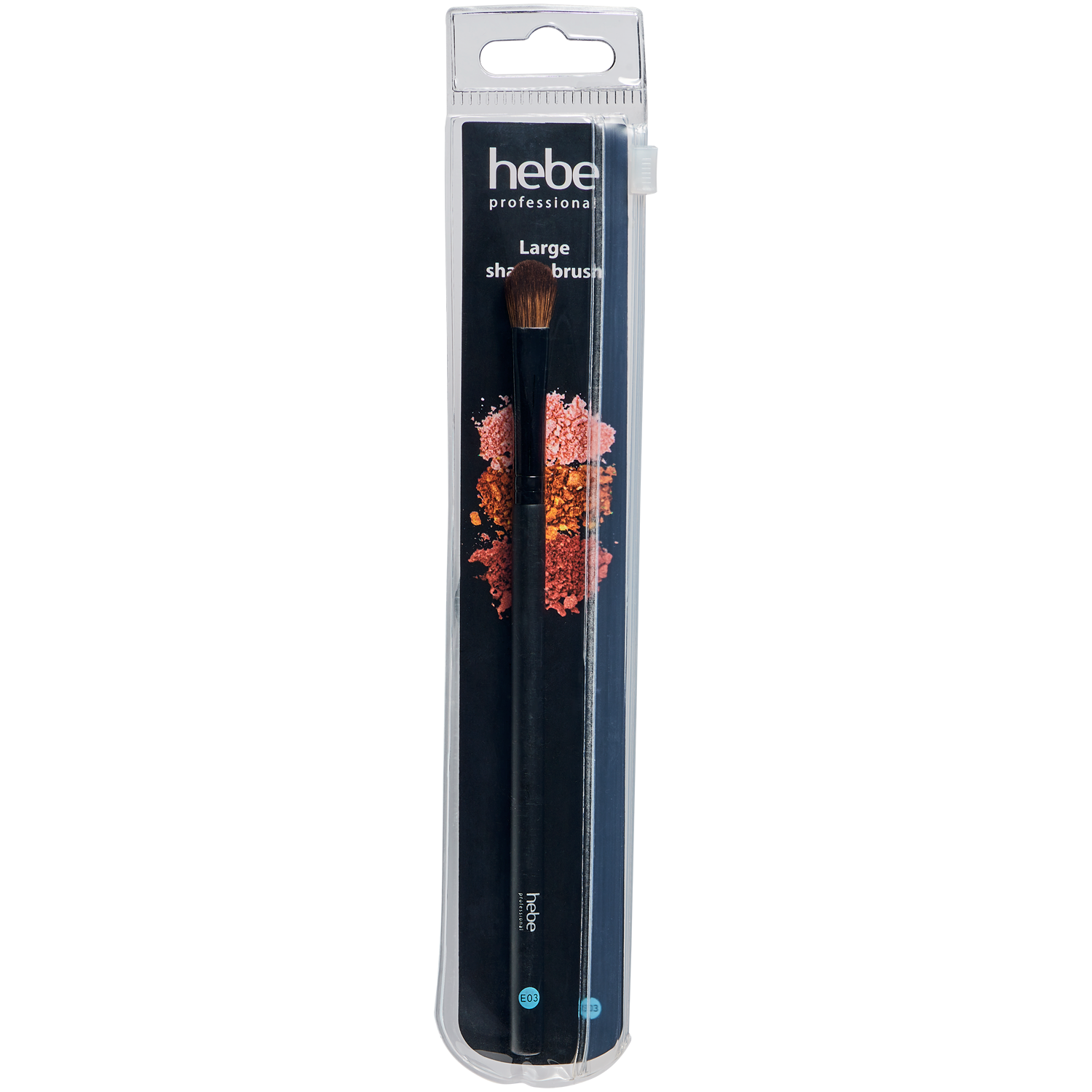 Pennello professionale Hebe per applicare l'ombretto su tutta la palpebra (1 pz.).