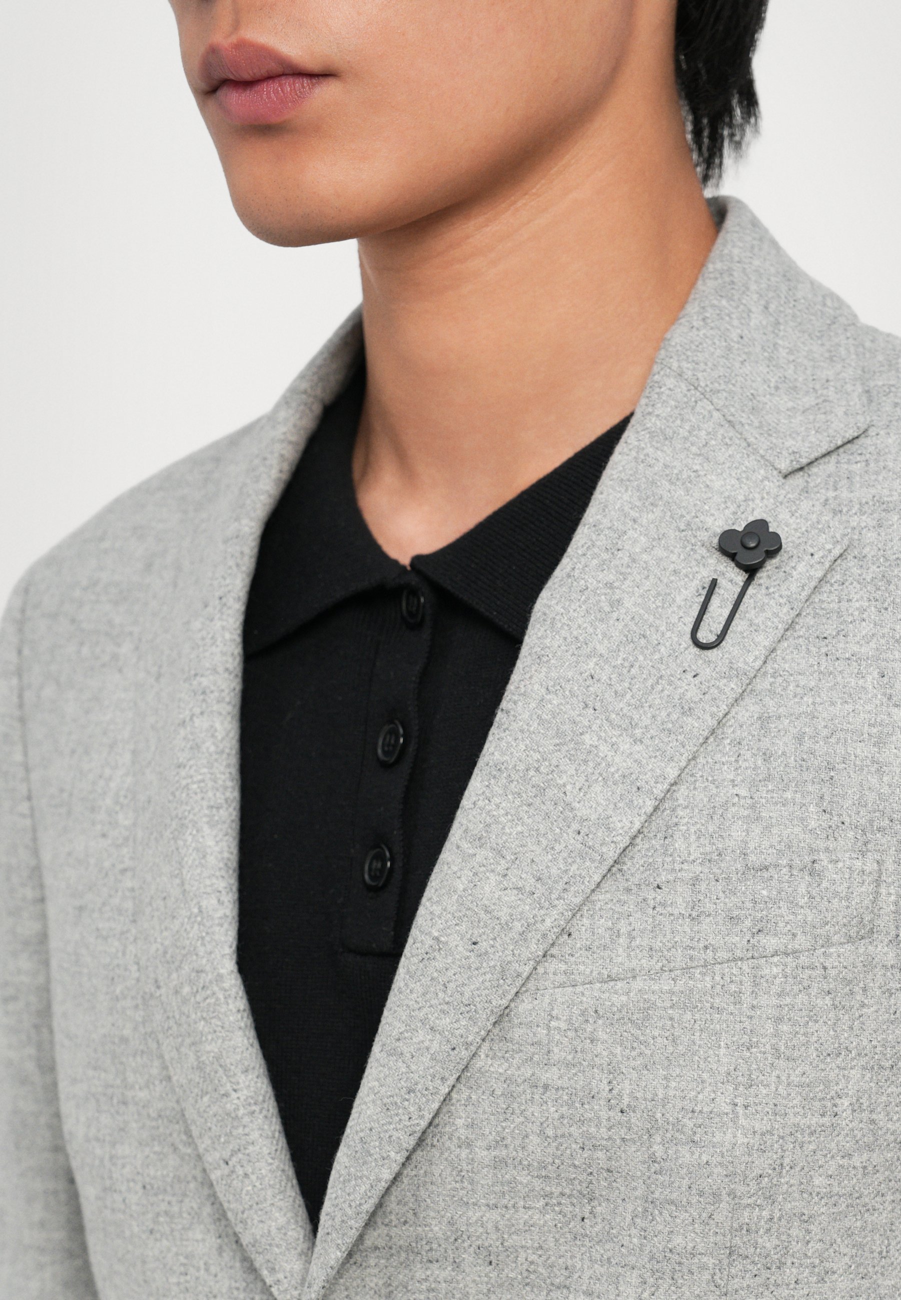 LARDINI MAN JACKET ICONIC DROP - Blazerjas - grijs