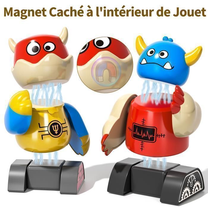 Kukufun Magnetic Building Set - 35-Piece Monster Set - STEM Educational Toy for Ages 3-8 - Children's Gift
