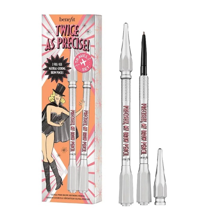 Dvojnásobně přesná cestovní sada tužek na obočí Benefit Twice As Precise!
