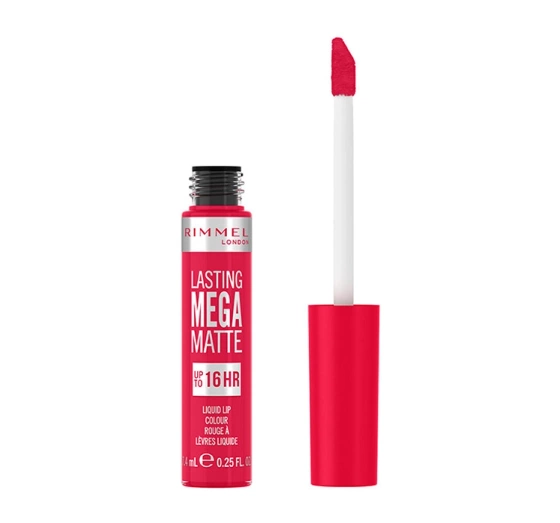 Rimmel Lasting Mega Matte matowa pomadka 910 Fuchsia Flush 7,4ml