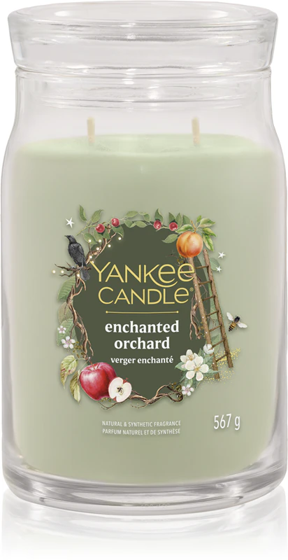 Vela aromática exclusiva Yankee Candle Enchanted Orchard