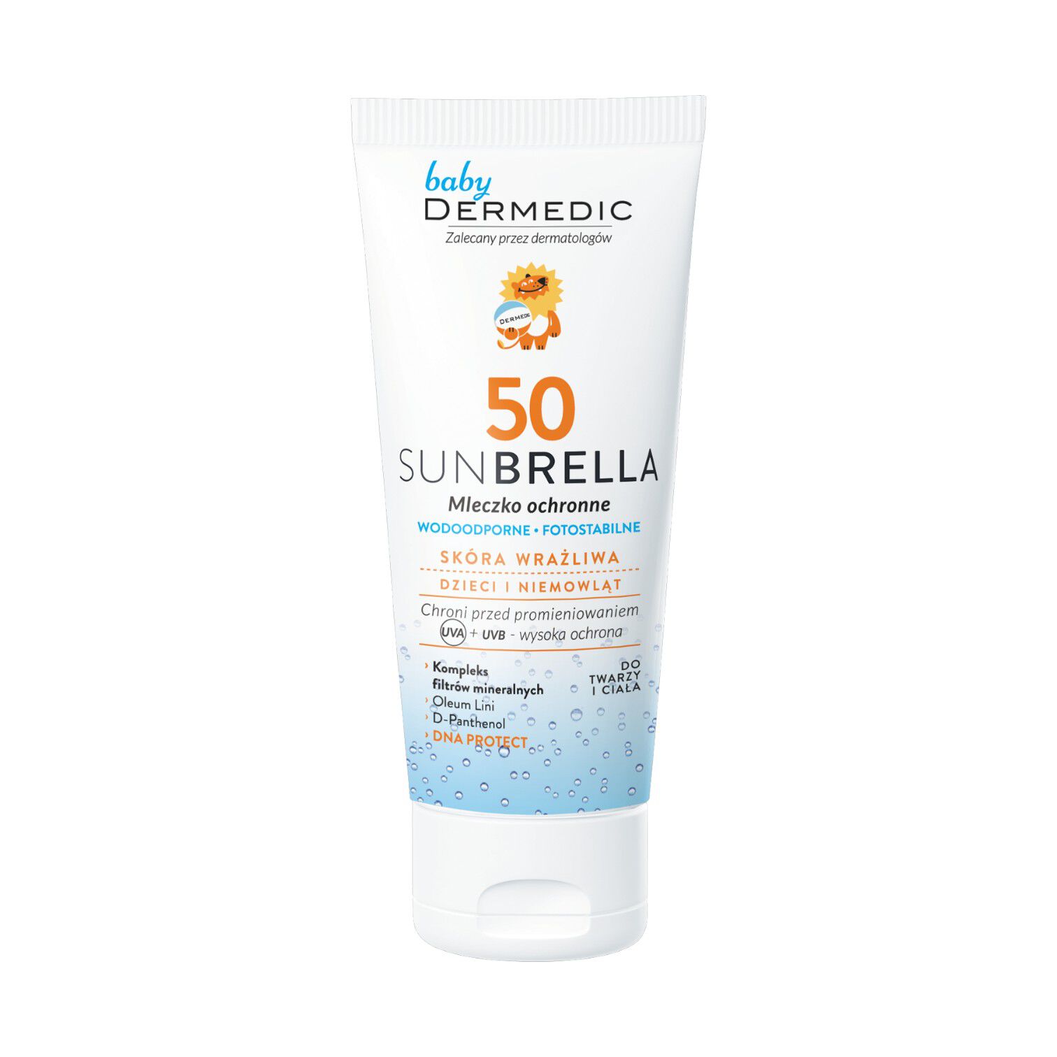 Dermedic suojaava vartalomaito 100g vauvalle
