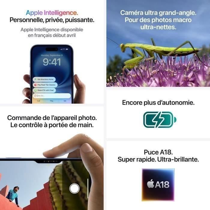 APPLE iPhone 16 Plus 128GB Azul-petróleo