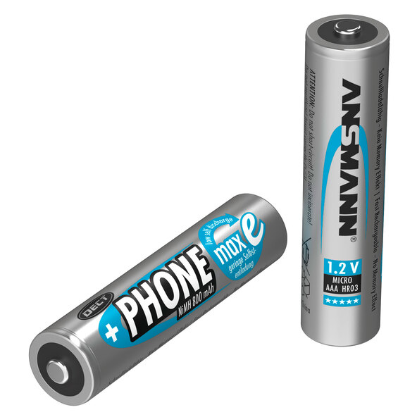 Μπαταρία τηλεφώνου Dect NiMH, Micro AAA, 800 mAh, MaxE