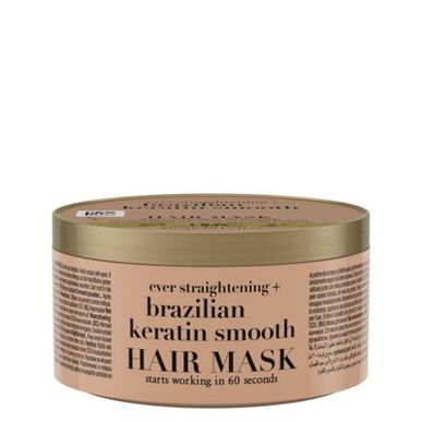 Mascarilla capilar de queratina brasileña Ogx 300 g