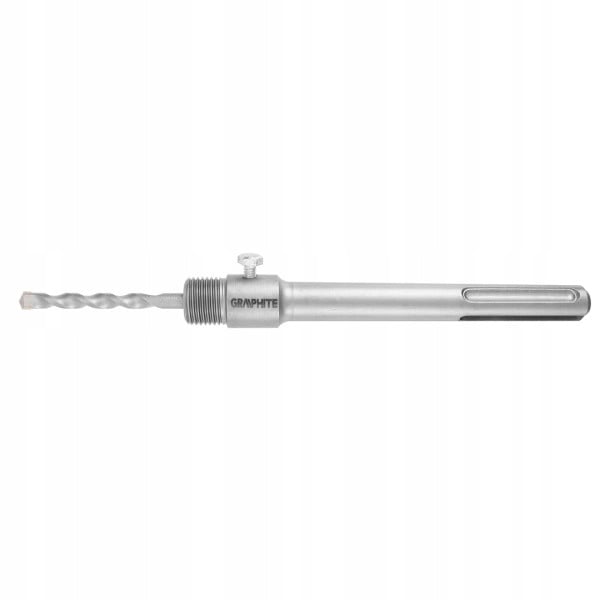 Adapter do otwornic SDS Max oraz wiertło pilotujące M22 190mm GRAPHITE