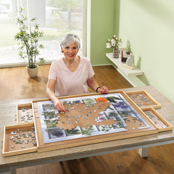 Puzzle deska s výsuvnými sekcemi, 1 000 dílků