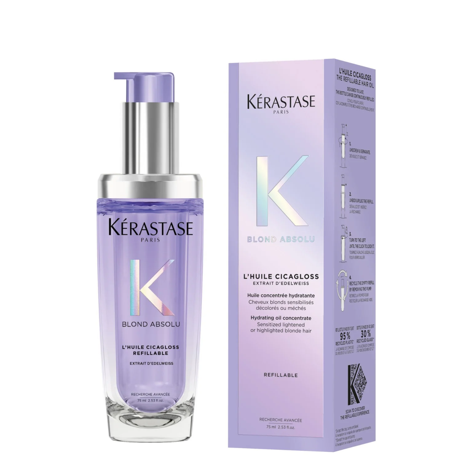 Blond Absolu L'Huile Cicagloss - Olio Capelli Styling & Finish, Olio Capelli