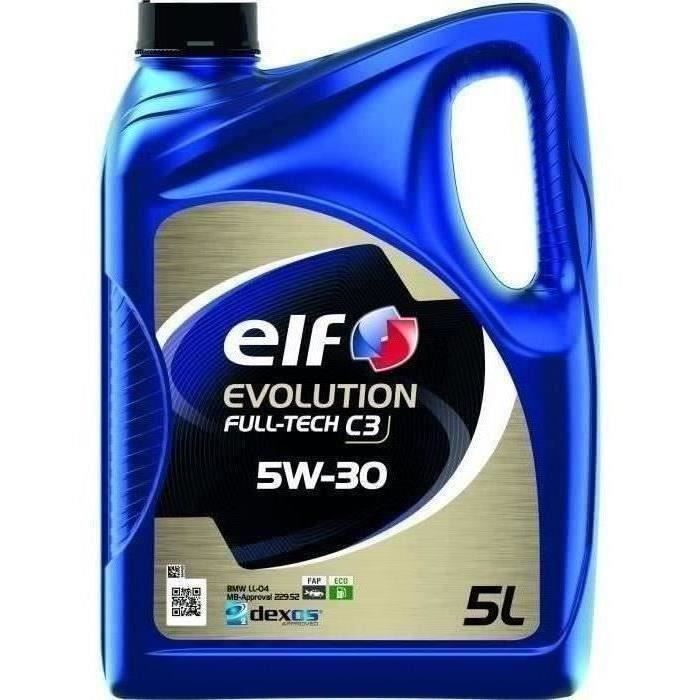 Aceite de motor - ELF - EVOLUTION FULL-TECH C3 5W-30 - 5L