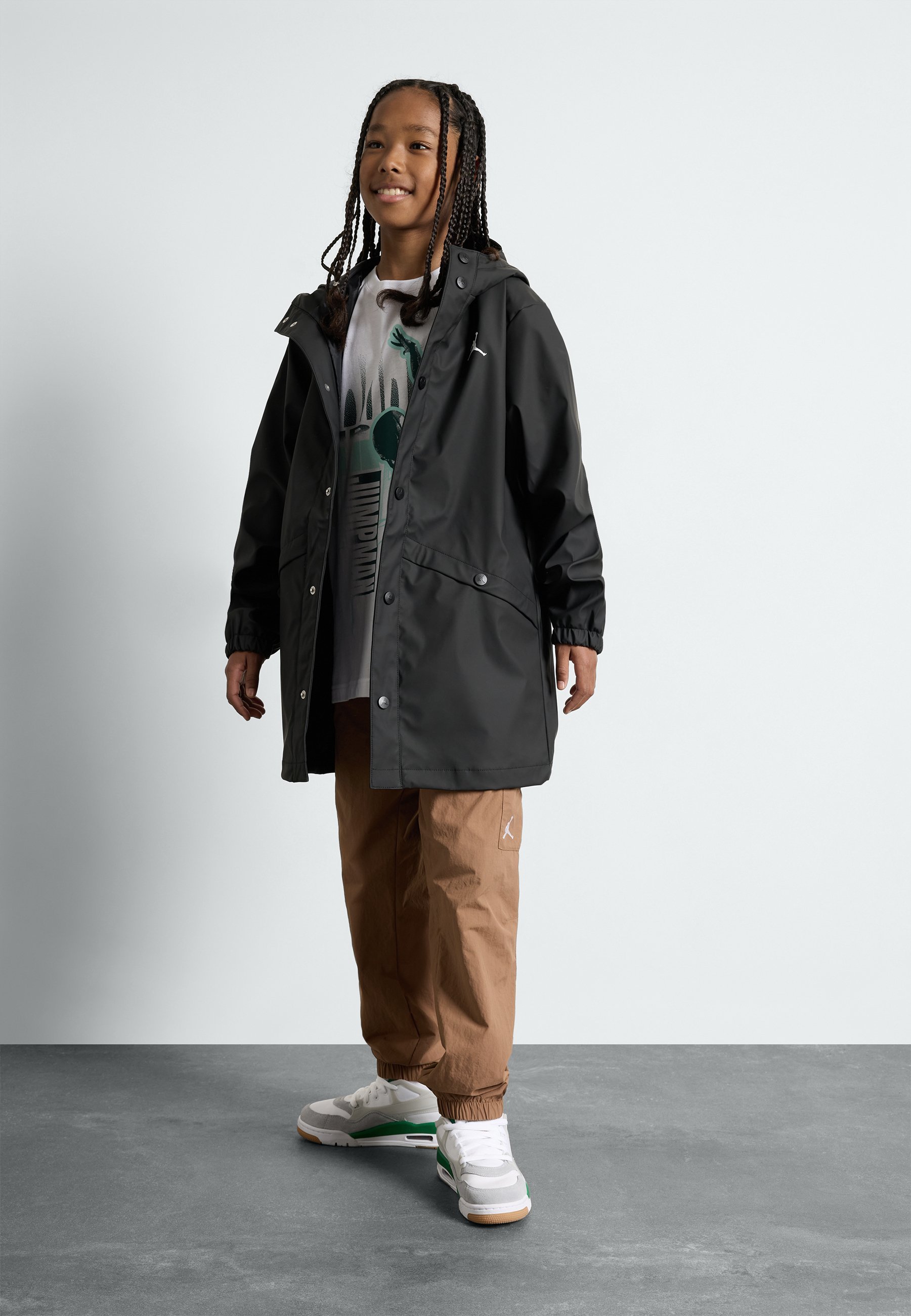 Jordan RAIN UNISEX - Waterdichte jas - zwart
