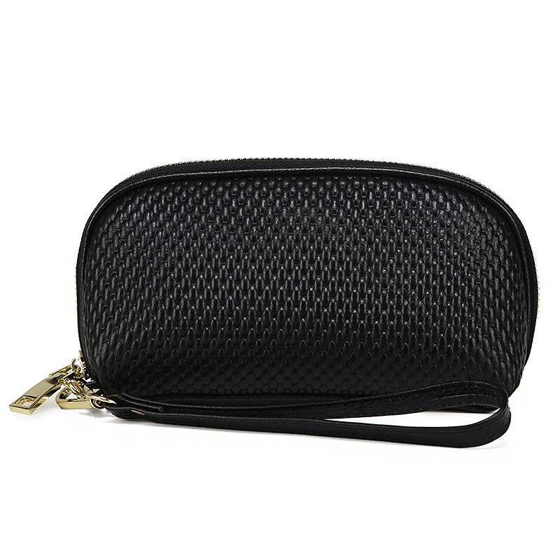 nuove pochette da donna, portafoglio da donna in vera pelle, pochette a forma di conchiglia per ragazze
