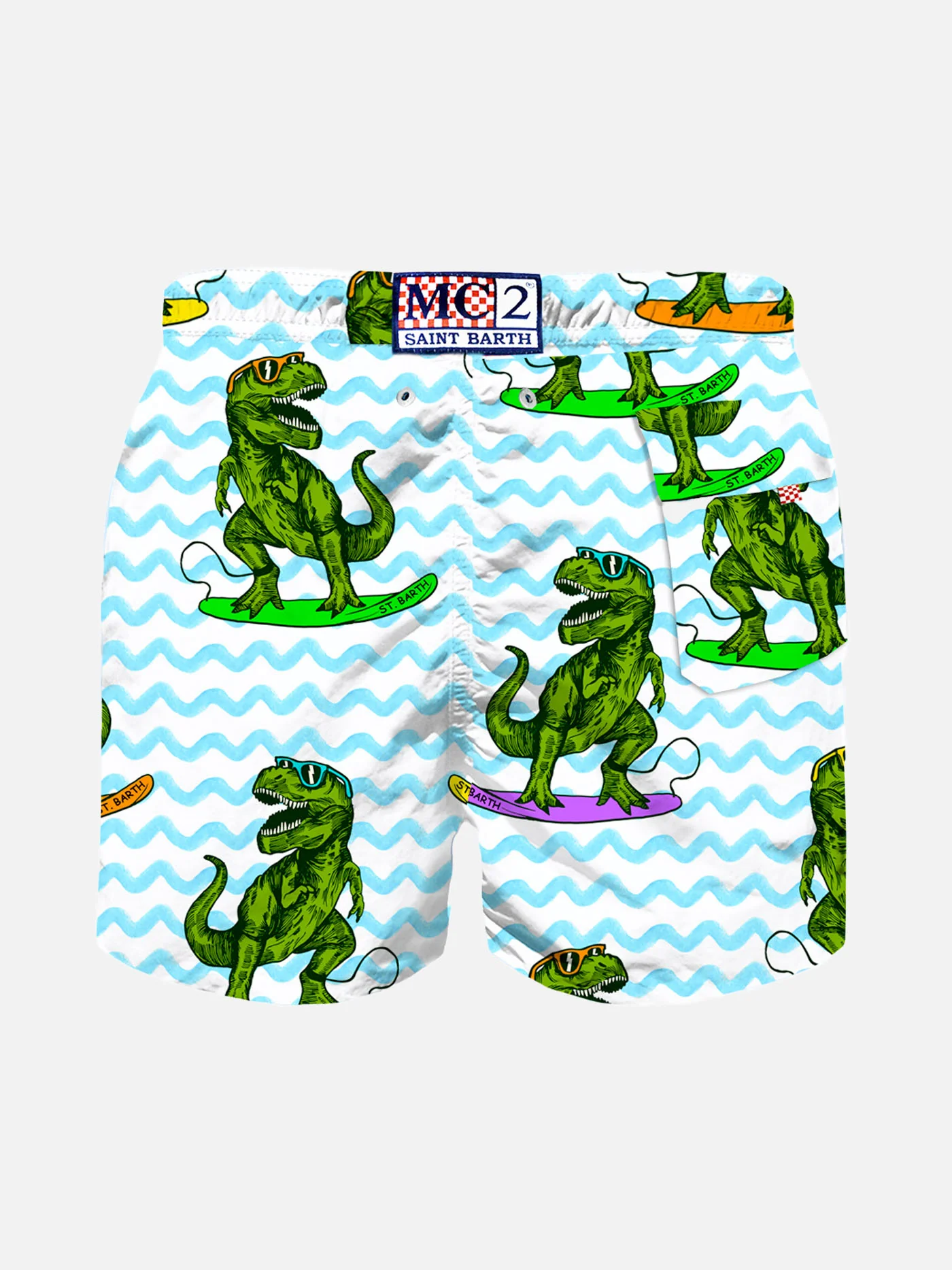 Maillot de bain garçon à imprimé dinosaure classique
