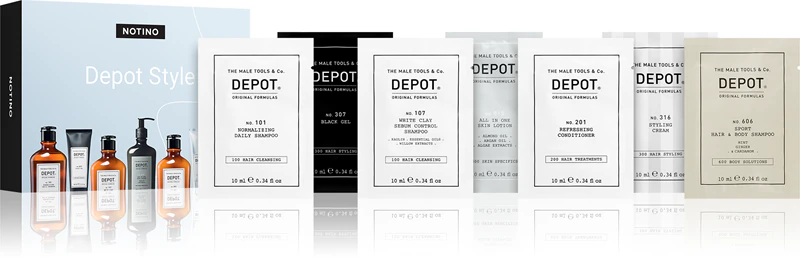 Beauty Discovery Box Notino Depot Style Set für Männer