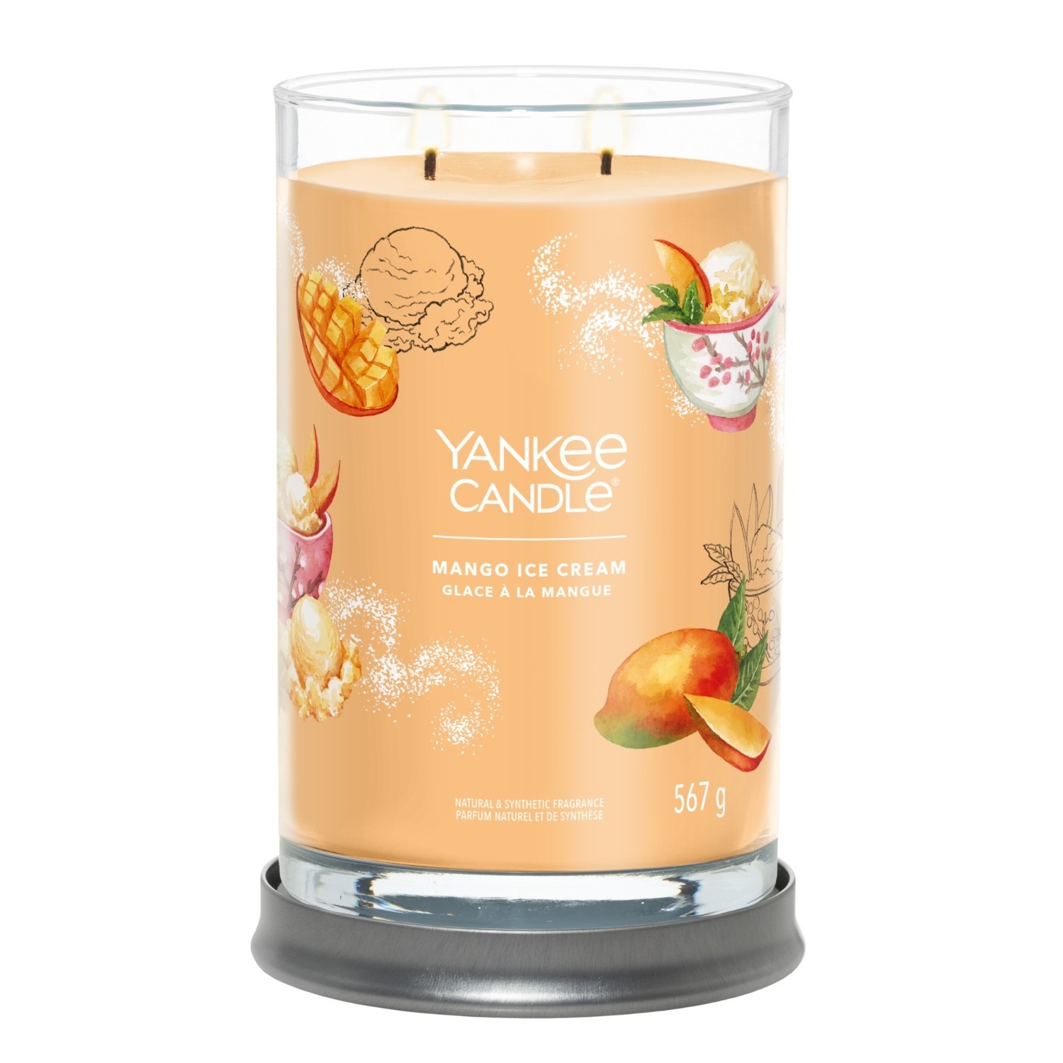 YANKEE CANDLE Grand Gobelet Glace à la Mangue