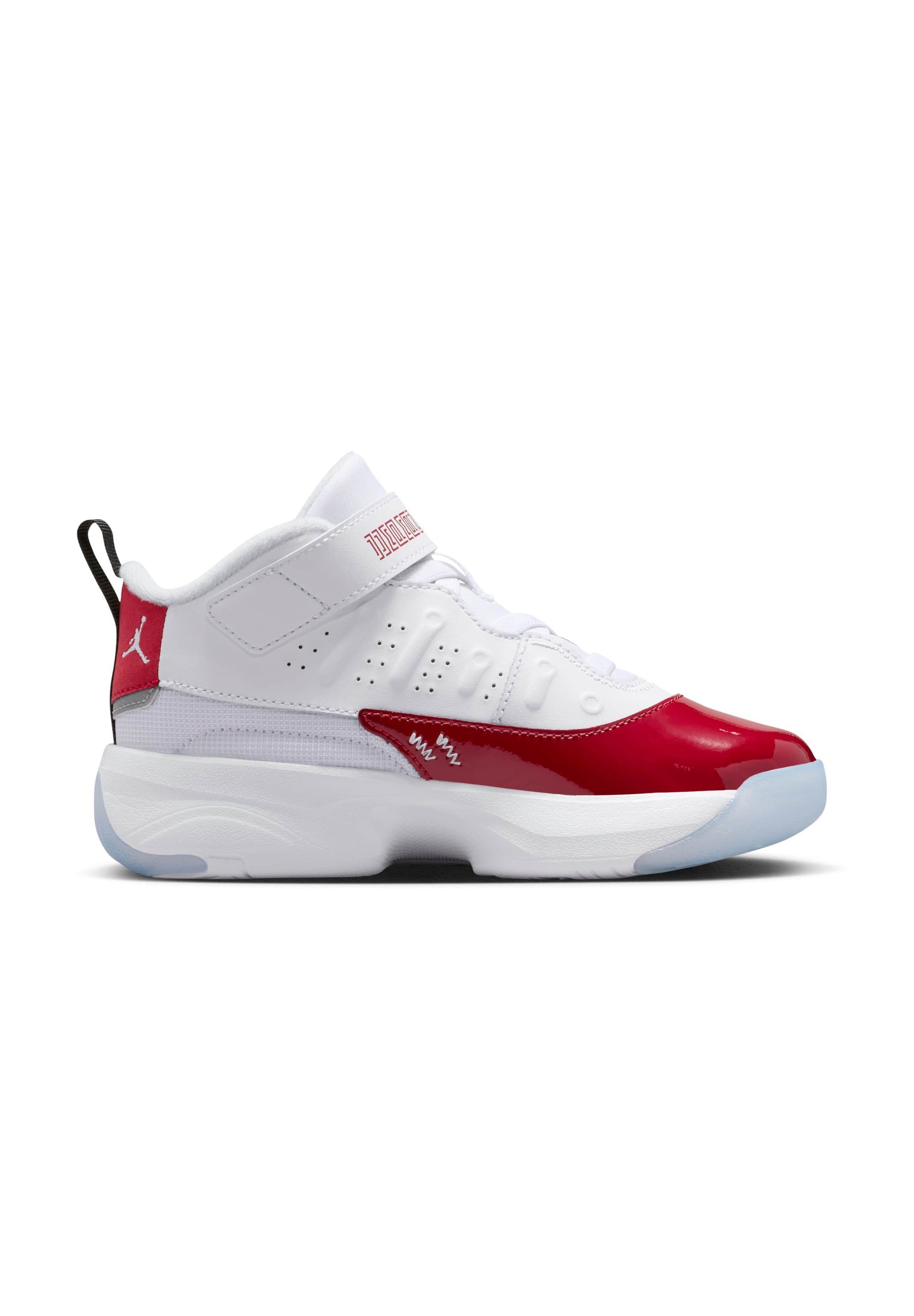 Jordan MAX AURA - Buty sportowe - białe/biało-czerwono-czarne