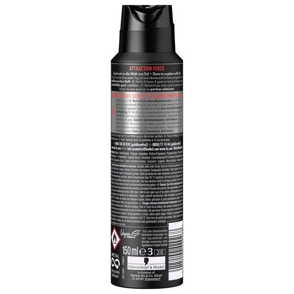 Fa Men Attraction Force dezodorans i sprej za tijelo<br>150ml