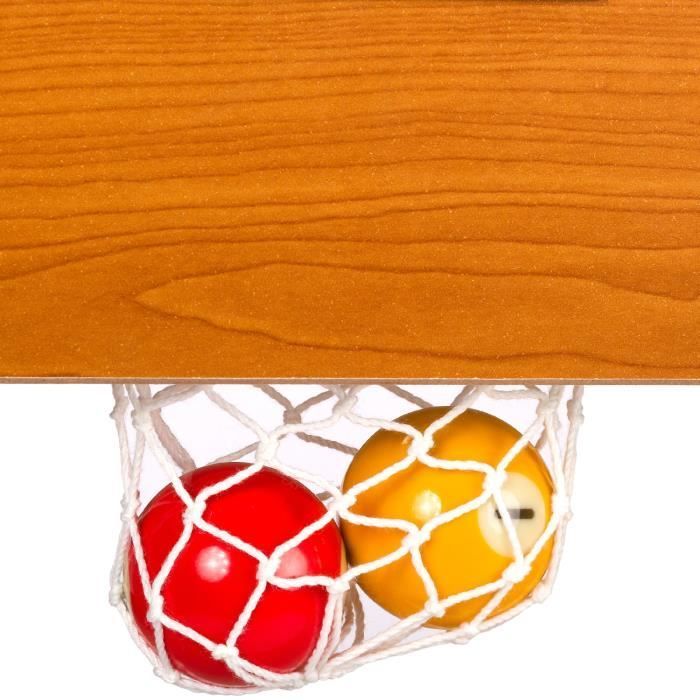 Mini mesa de bilhar - MAXSTO - 92x52x19cm - Madeira clara - Acessórios incluídos