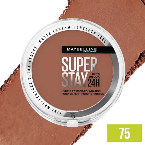 Maybelline Superstay 24H Hybrid Powder Foundation, 75