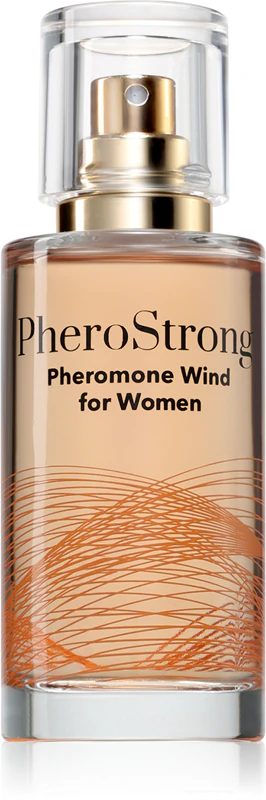 Perfume PheroStrong Pheromonone Wind para mulheres com feromônios.