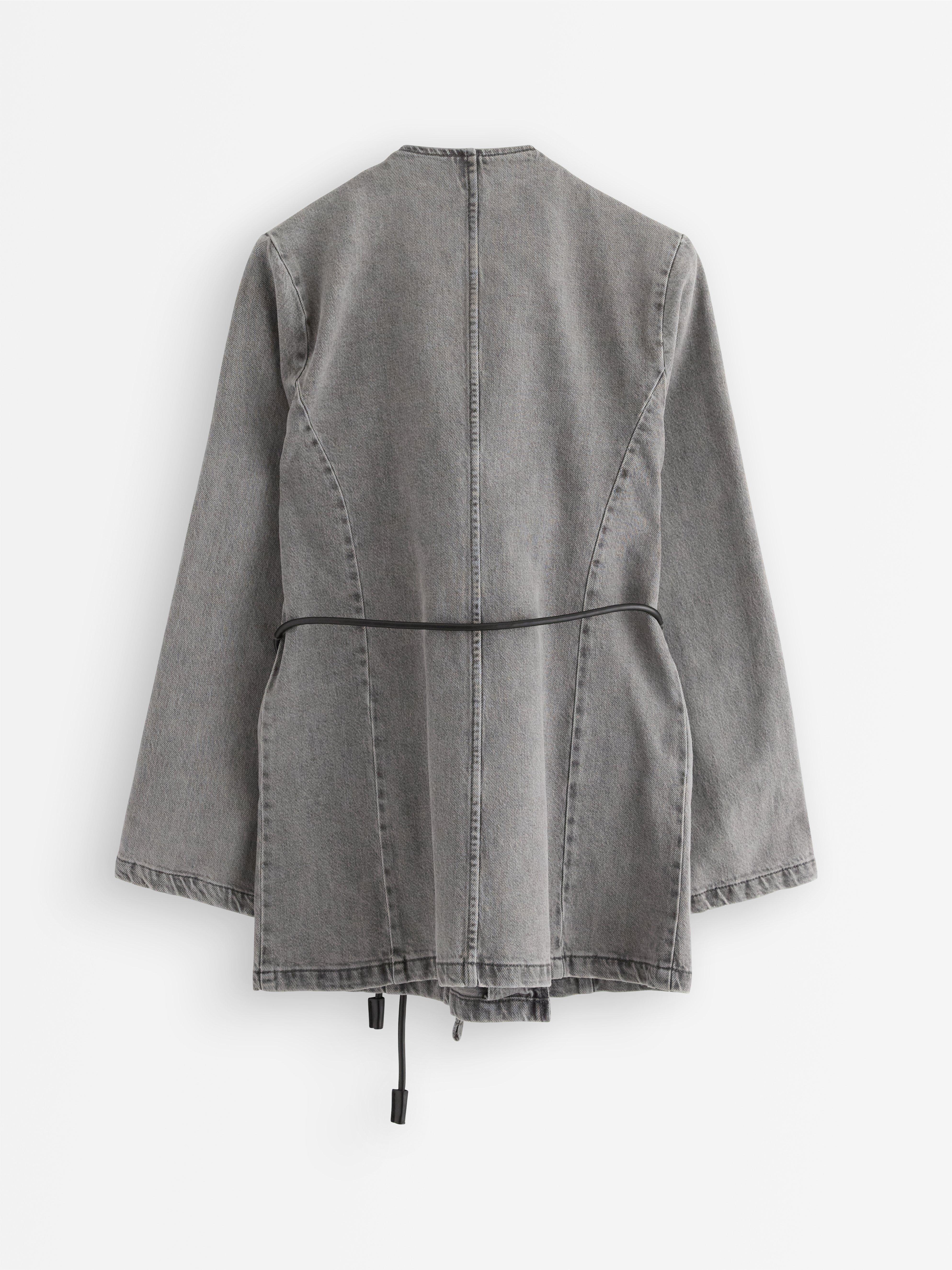Jeansjacke Schwarz