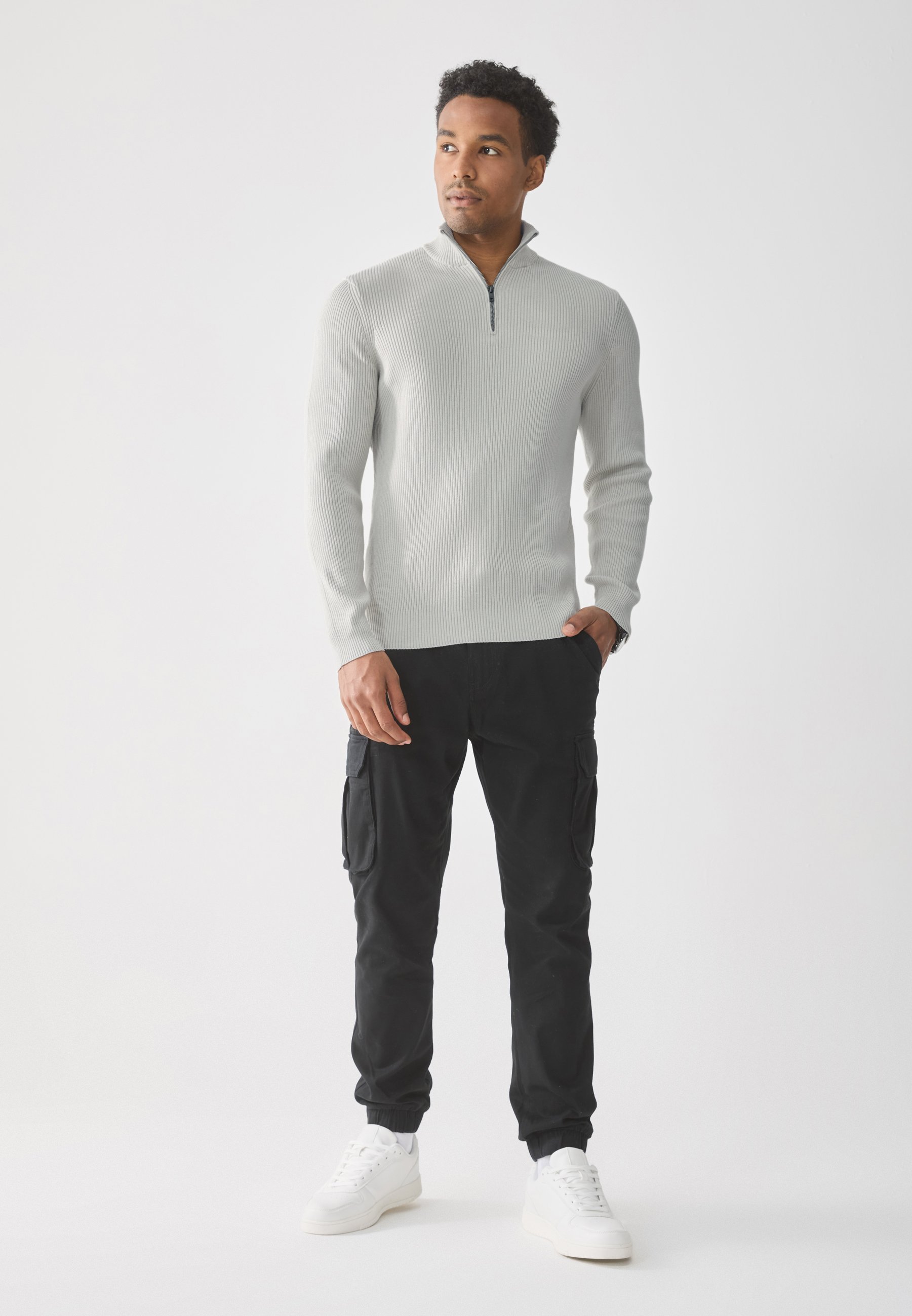 Pier One Jumper - lichtgrijs