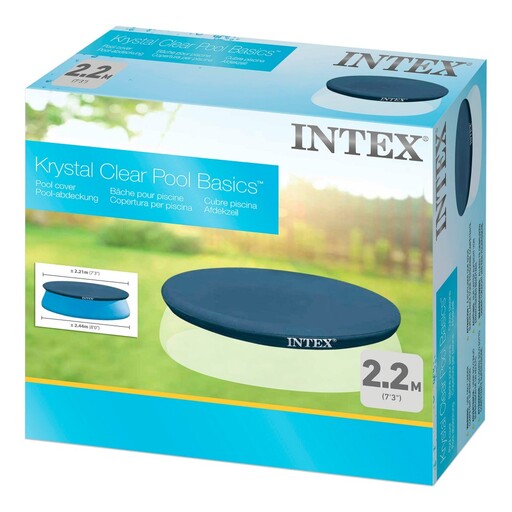 Couverture de piscine gonflable Intex Easy Set 244 cm