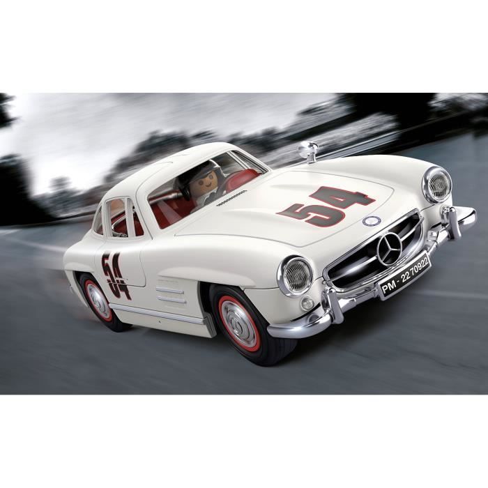 PLAYMOBIL 70922 Mercedes-Benz 300 SL, Oldtimer, Erwachsene, Sammlerauto
