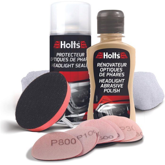 Kit de restauración de faros delanteros - HOLTS