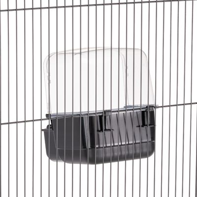 Bain d'oiseaux Ferplast pour grandes perruches, noir