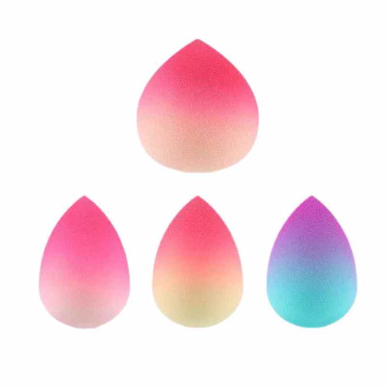 Éponge à maquillage 1 pièce, éponge à fond de teint en forme d'œuf, douce et confortable.