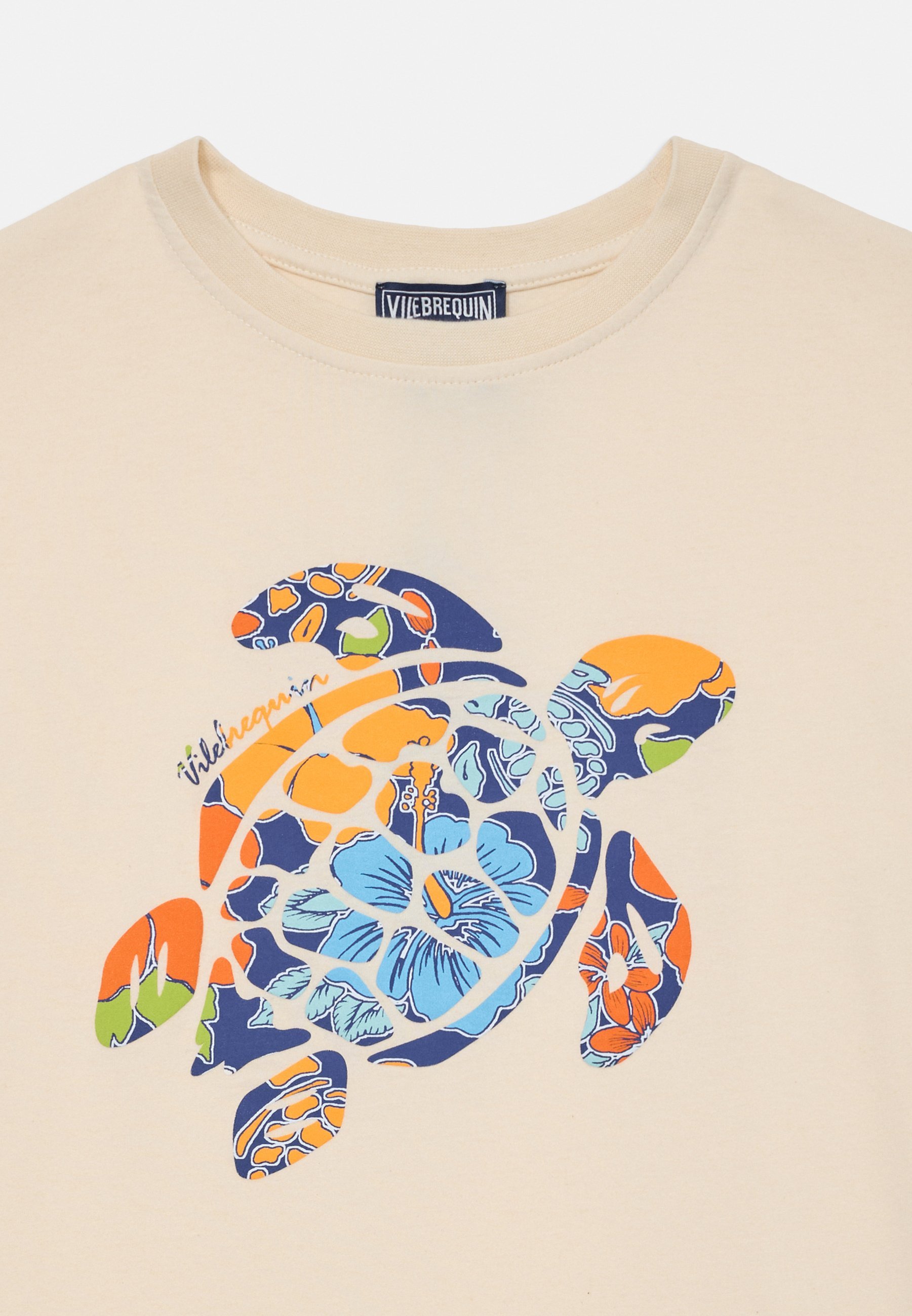 Vilebrequin GASPARD UNISEX - T-shirt stampata - bianco sporco
