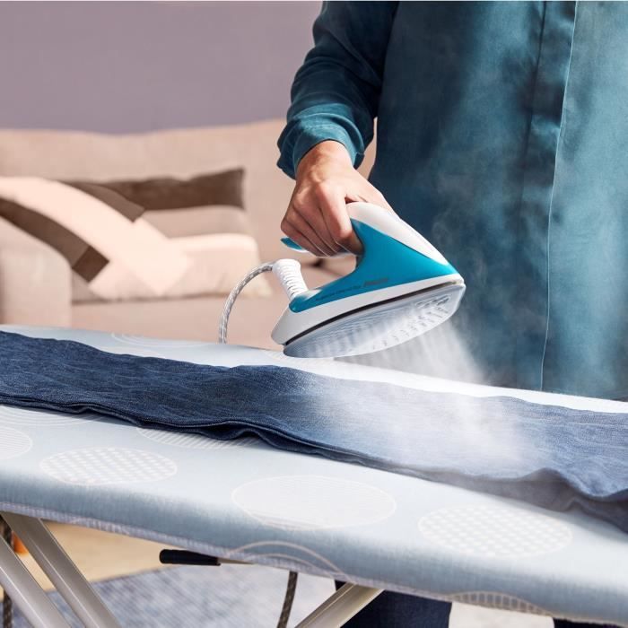 Plancha con generador de vapor - PHILIPS - GC7920/20 - PerfectCare Performer - 6,5 bar - 1,5 L - Azul/Blanco