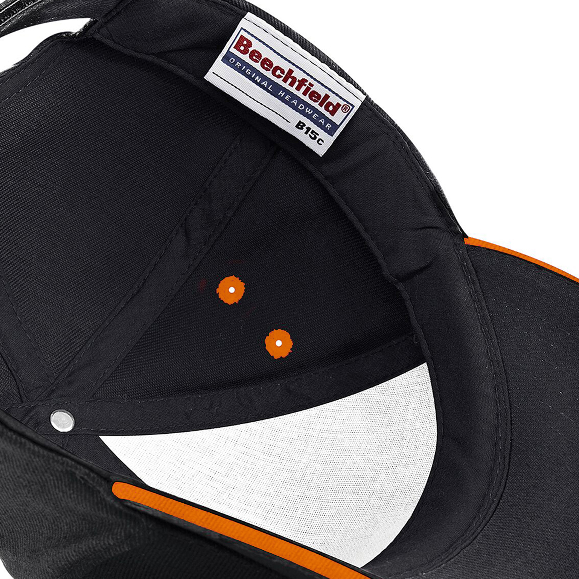  Gorra/visera Deportiva Beechfield Ultimate Sandwich 100% Algodón.