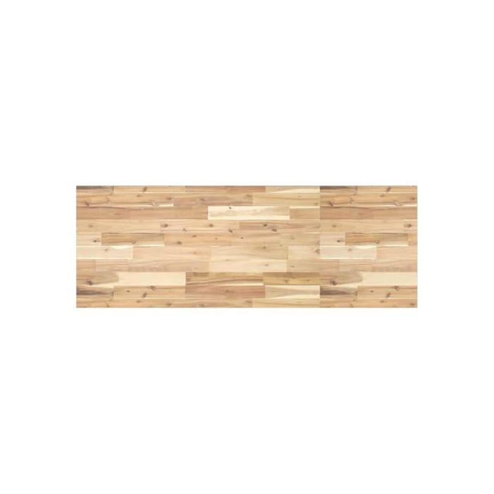 Dessus de bureau en bois d'acacia - vidaXL - 140x50x2 cm - Bois naturel - Non traité - Rustique - Polyvalent