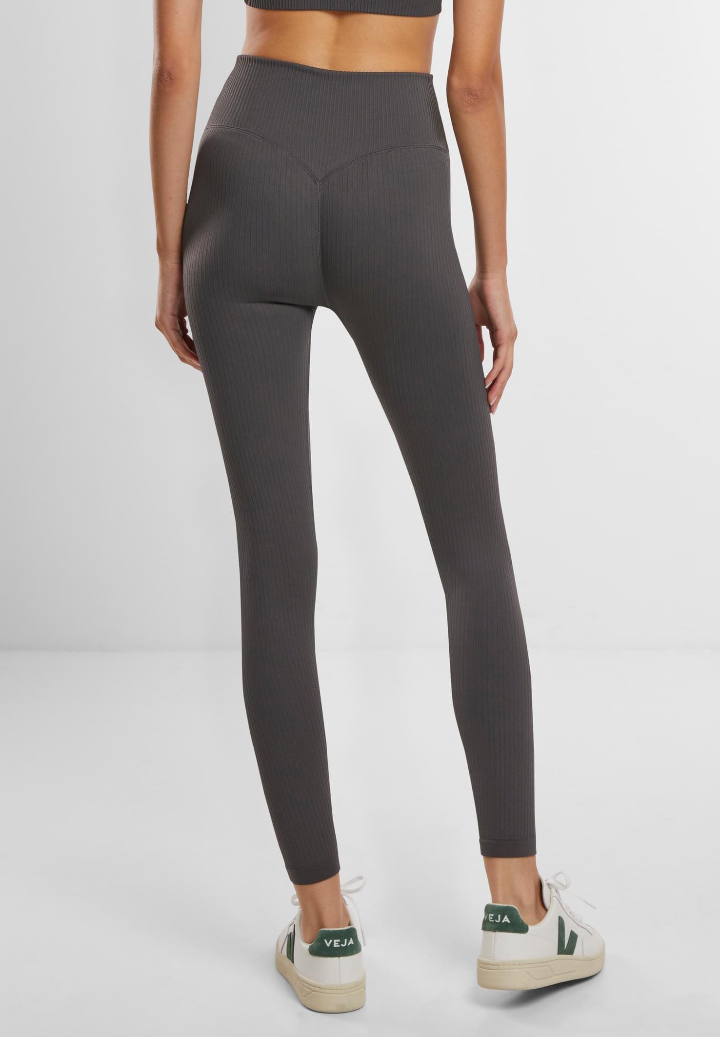aim'n® RIBBED SEAMLESS - Leggings - schaduwgrijs