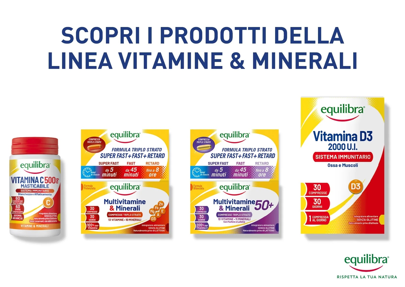 EQUILIBRA Equilibra C-vitamiin 500 mg 60 närimistabletti Immuunsüsteemi toidulisand