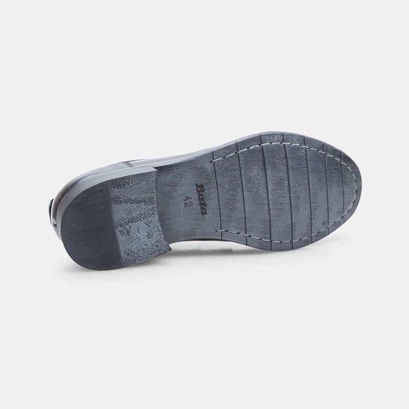 BATA Męskie skórzane buty sznurowane