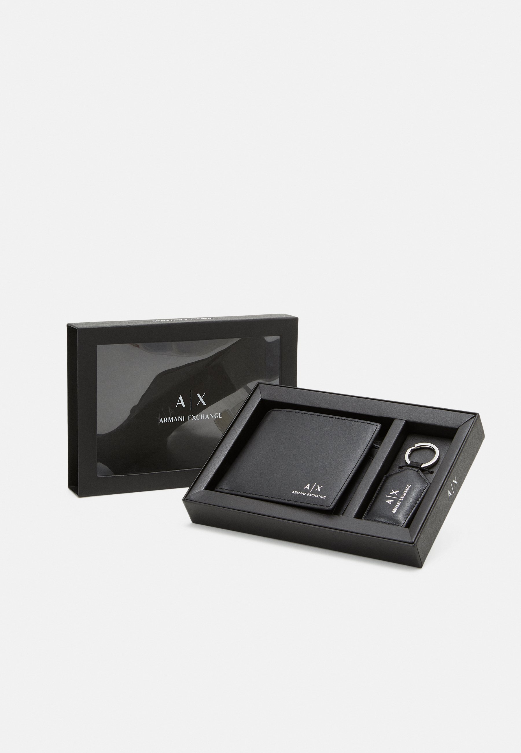 Armani Exchange CADEAUSET UNISEX - Sleutelhanger - zwart