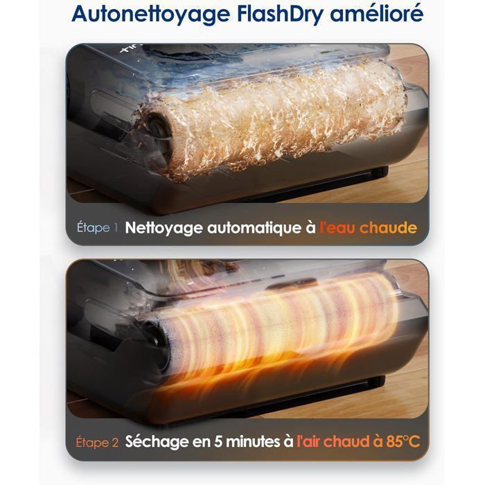 Aspirapolvere a bastone TINECO Floor One i6 Stretch 40 min FlashDry