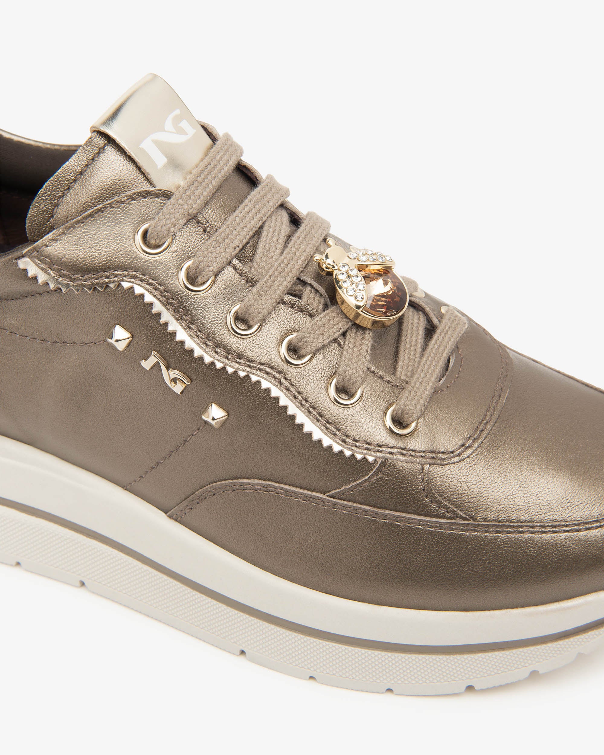  Damen-Sneaker aus Leder und Funktionsmaterial