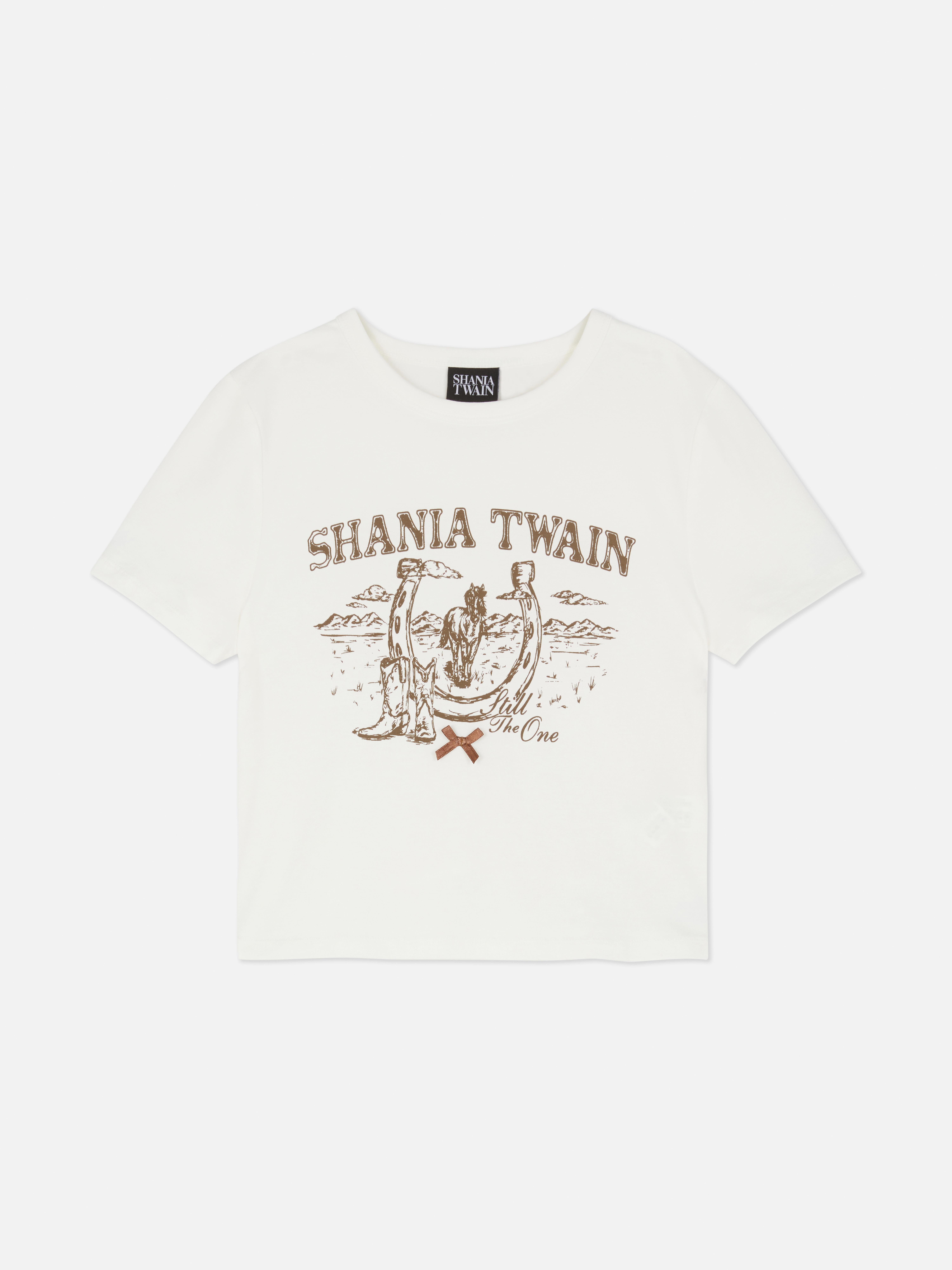 Shania Twain baba póló Rövid ujjú baba póló Shania Twain mintával