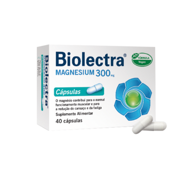 Biolectra Magnesium 300 mg kapsler 40 kapsler