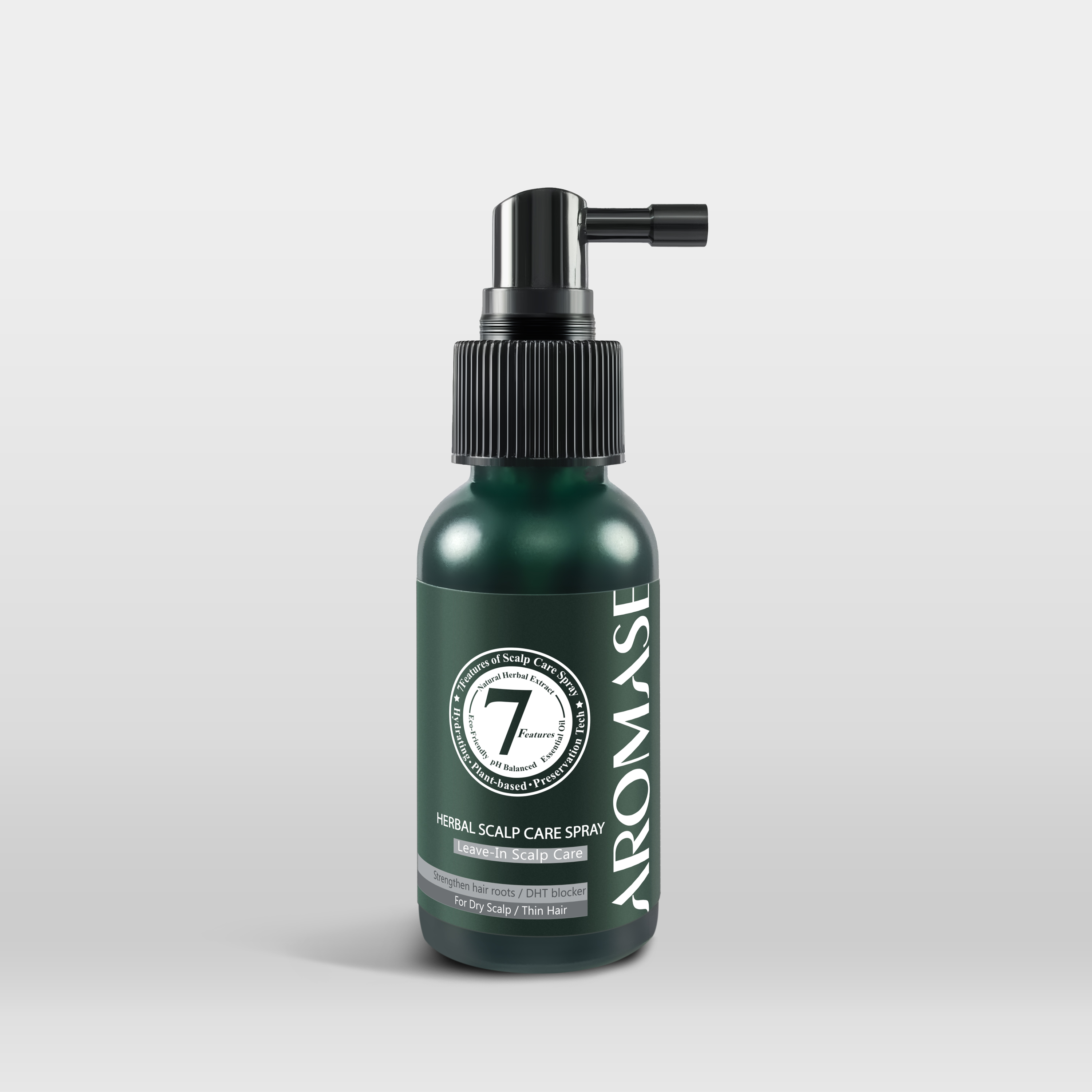 Spray herbal para el cuidado del cuero cabelludo Aromase
