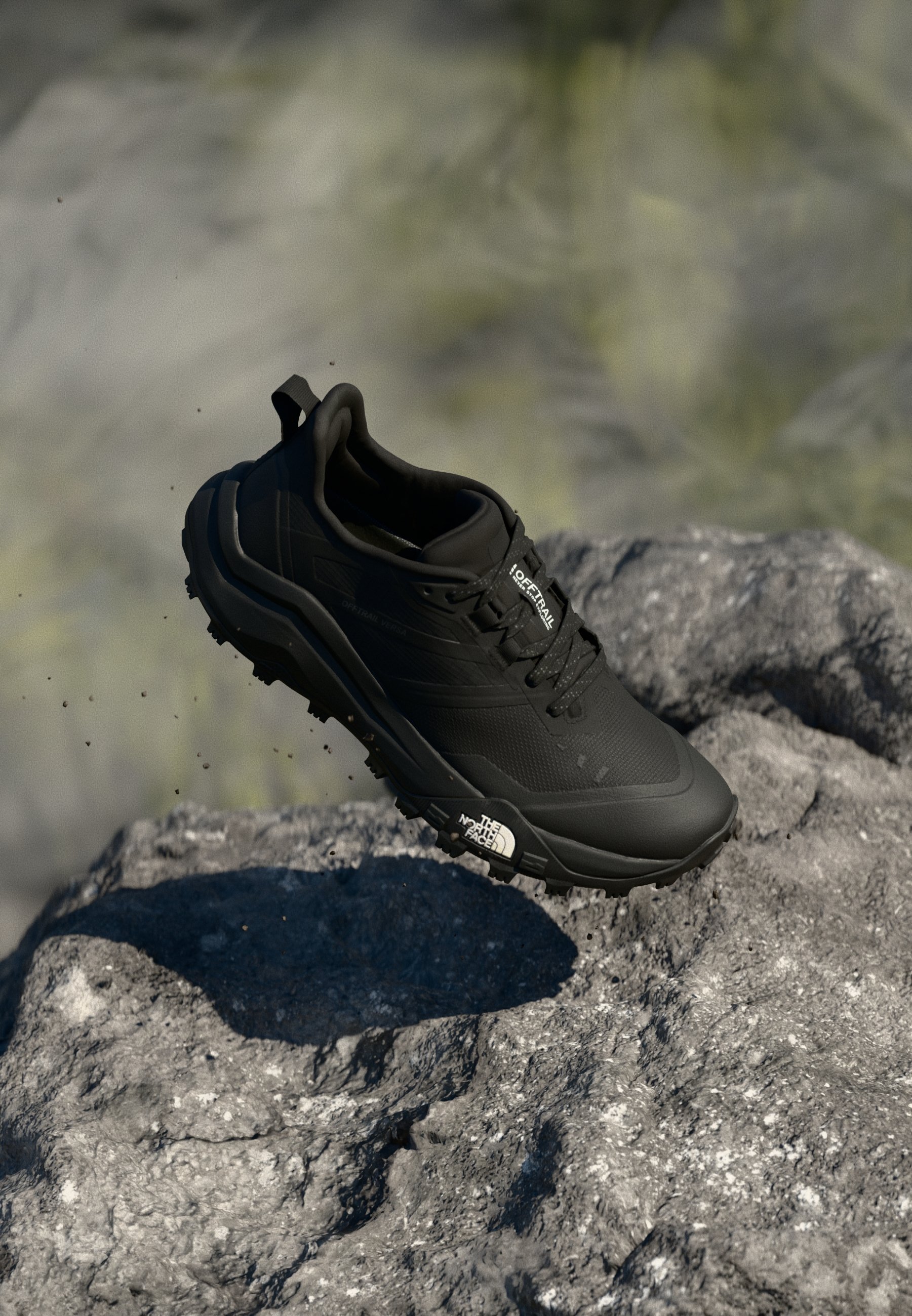 The North Face OFFTRAIL VERSA - Trekingové topánky - tnf black/tnf white