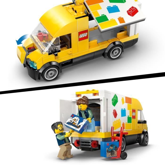 LEGO City 60500 Le Van LEGO - Jeu de Construction pour Garçon ou Fille dès 6 ans - Cadeau